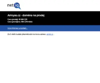 Armyas.cz(Doména) Screenshot