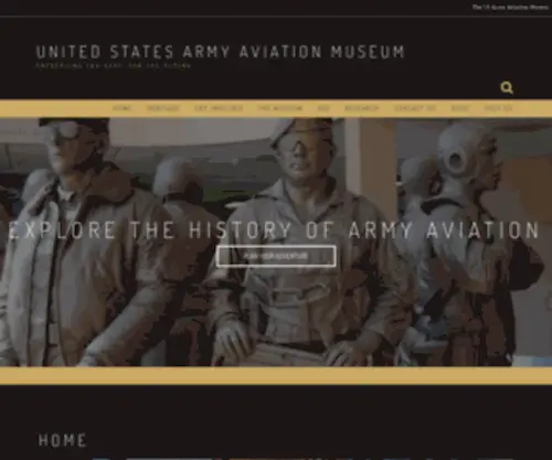 Armyaviationmuseum.org(United States Army Aviation Museum) Screenshot