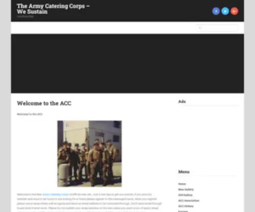 Armycateringcorps.co.uk(The HTML5 Herald) Screenshot