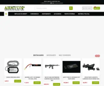 Armycop.es(Tu tienda de airsoft y de equipamiento militar) Screenshot