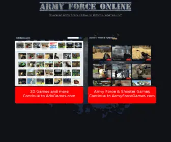 Armyforceonline.com(Army Force Online) Screenshot
