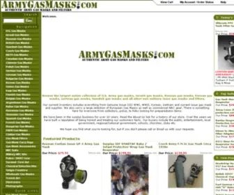 Armygasmasks.com(Our site is temporarily offline) Screenshot