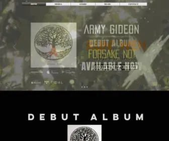 Armygideon.com(HOME) Screenshot