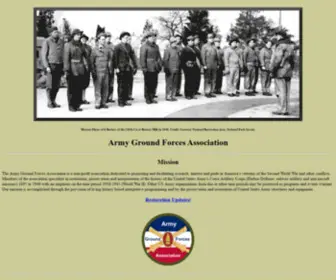 Armygroundforces.org(Army Ground Forces Association) Screenshot