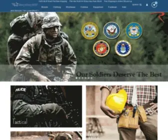 Armynavyusa.com(Military Gear Work Wear Footwear) Screenshot