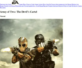 Armyoftwo.com(The Devil’s Cartel) Screenshot