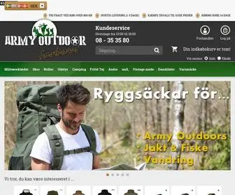 Armyoutdoor.dk(Armyoutdoor) Screenshot