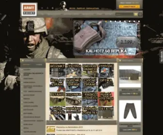 Armypoint.cz(Vojenská výstroj) Screenshot