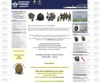 Armyshop-Praha.cz(Army-Shop Praha (dříve Hybernská)) Screenshot