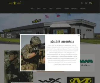 Armyshop.sk(ARMY SHOP SK) Screenshot