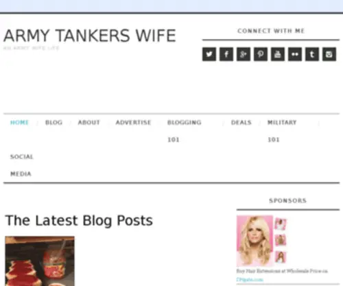 Armytankerswife.com(Armytankerswife) Screenshot