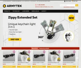 Armytek.ca(Flashlights and Headlamps (10 Years Warranty)) Screenshot