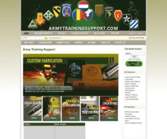 Armytrainingsupport.com(Training|Gears|Equipment|Recruitment) Screenshot