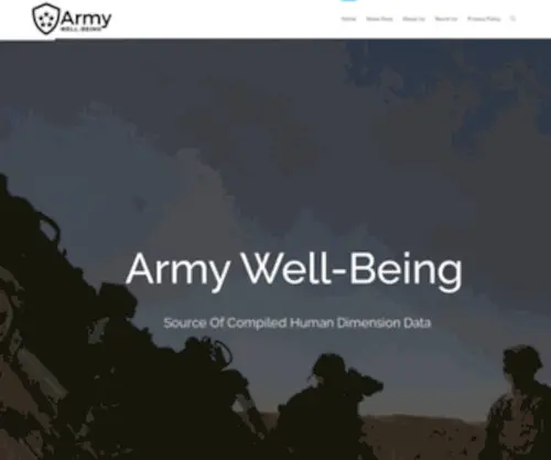 Armywell-Being.org(Army Well) Screenshot