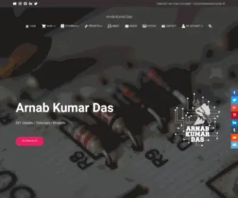 Arnabkumardas.com(Projects) Screenshot