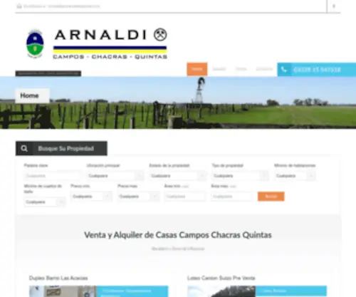 Arnaldi.com.ar(SAN MARTINBARADERO) Screenshot