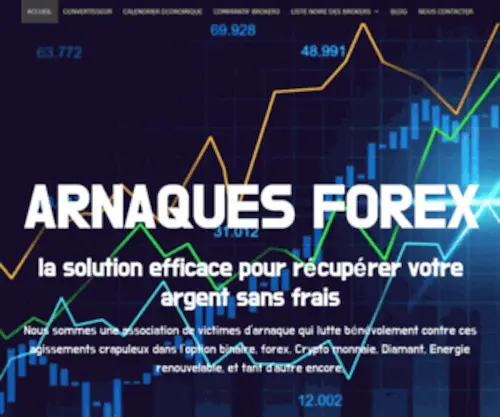 Arnaquesforex.org(La solution efficace pour rendre votre argent) Screenshot