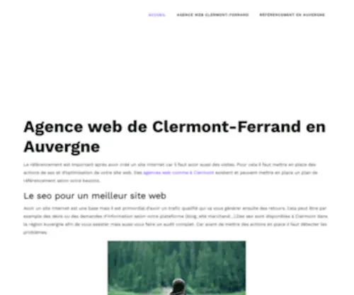 Arnaud-Olivier.fr(Agence web à Clermont) Screenshot