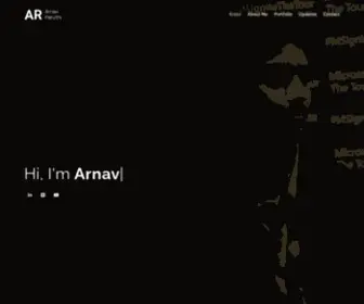 ArnavParuthi.com(Arnav Paruthi) Screenshot
