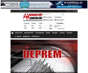 Arnavutkoyhaberleri.com(Arnavutk) Screenshot