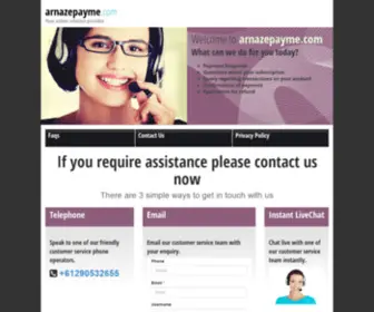 Arnazepayme.com(arnazepayme) Screenshot