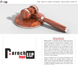 Arnchlegal.com(ARNCH LEGAL LLP) Screenshot