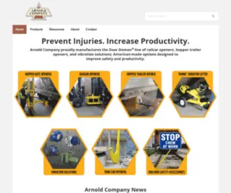 Arncosolutions.com(Arnold Company) Screenshot