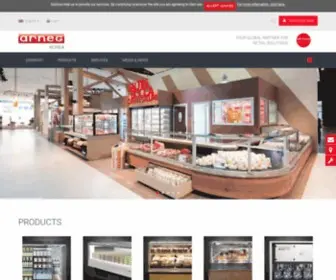 Arneg.co.kr(Arneg Korea) Screenshot
