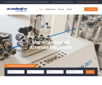 Arnelectro.com(Fabricación) Screenshot
