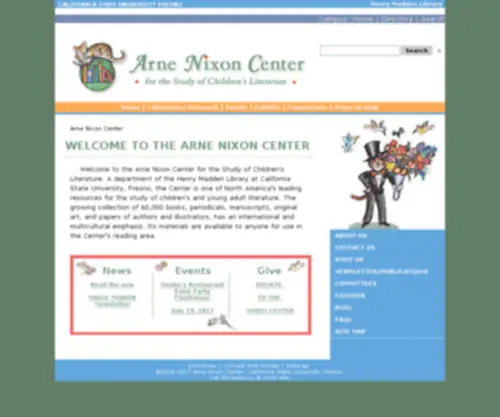 Arnenixoncenter.org(Arnenixoncenter) Screenshot