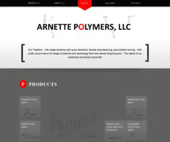 Arnettepolymers.com(Arnette Polymers) Screenshot