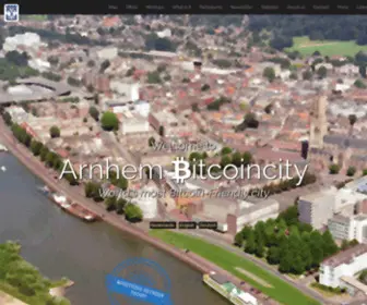 Arnhembitcoinstad.nl(Gebruik bitcoins in het dagelijks leven in Arnhem Bitcoinstad) Screenshot