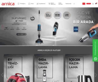 Arnica.com.tr(Arnica Küçük Ev Aletleri & Elektrikli Ev Aletleri) Screenshot