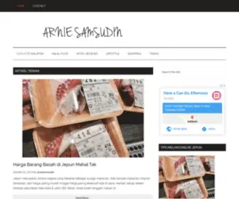 Arniesamsudin.com(Arnie Samsudin) Screenshot