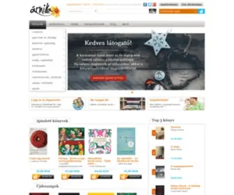 Arnikabolt.ro(Főoldal) Screenshot
