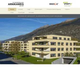 Arnikaweg.ch(Wohnüberbauung) Screenshot