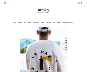 Arniko.ch(Concept) Screenshot