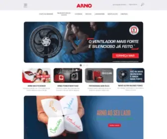 Arno.com.br(Página inicial) Screenshot