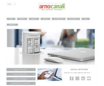 Arnocanali.it(Home) Screenshot