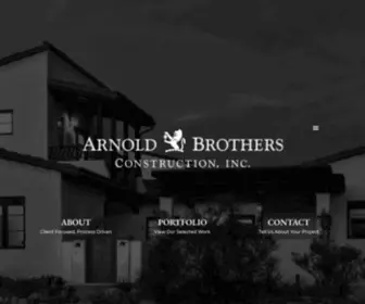 Arnoldbrothersconstruction.com(Residential Construction) Screenshot