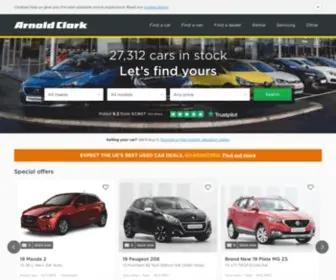 Arnoldclark.co.uk(Arnold Clark's award) Screenshot