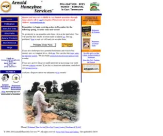 Arnoldhoneybeeservices.com(Arnold Honeybee Services) Screenshot