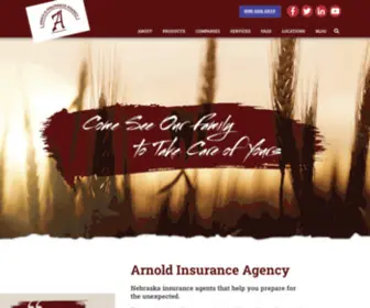 Arnoldins.com(Insurance in Arnold) Screenshot