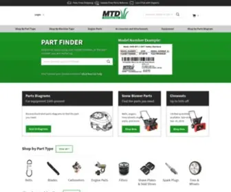 Arnoldparts.com(MTD Parts) Screenshot