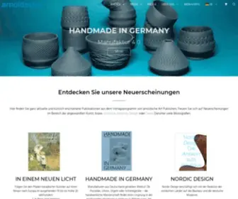 Arnoldsche.com(Arnoldsche Art Publishers) Screenshot