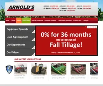 Arnoldsinc.com Screenshot