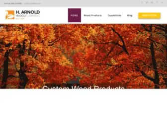 Arnoldwood.com(Arnold Wood Turning) Screenshot