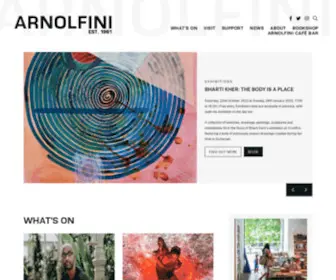 Arnolfini.org.uk(Bristol's International Centre for Contemporary Arts) Screenshot