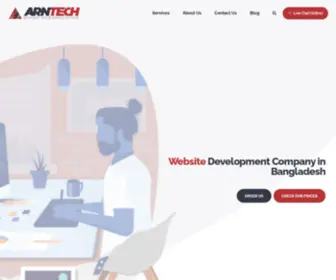 Arntechbd.com(ARN TECH Bangladesh) Screenshot