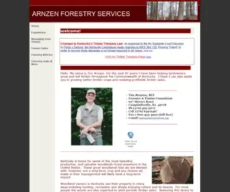 Arnzenforestryservices.com(Tim Arnzen) Screenshot